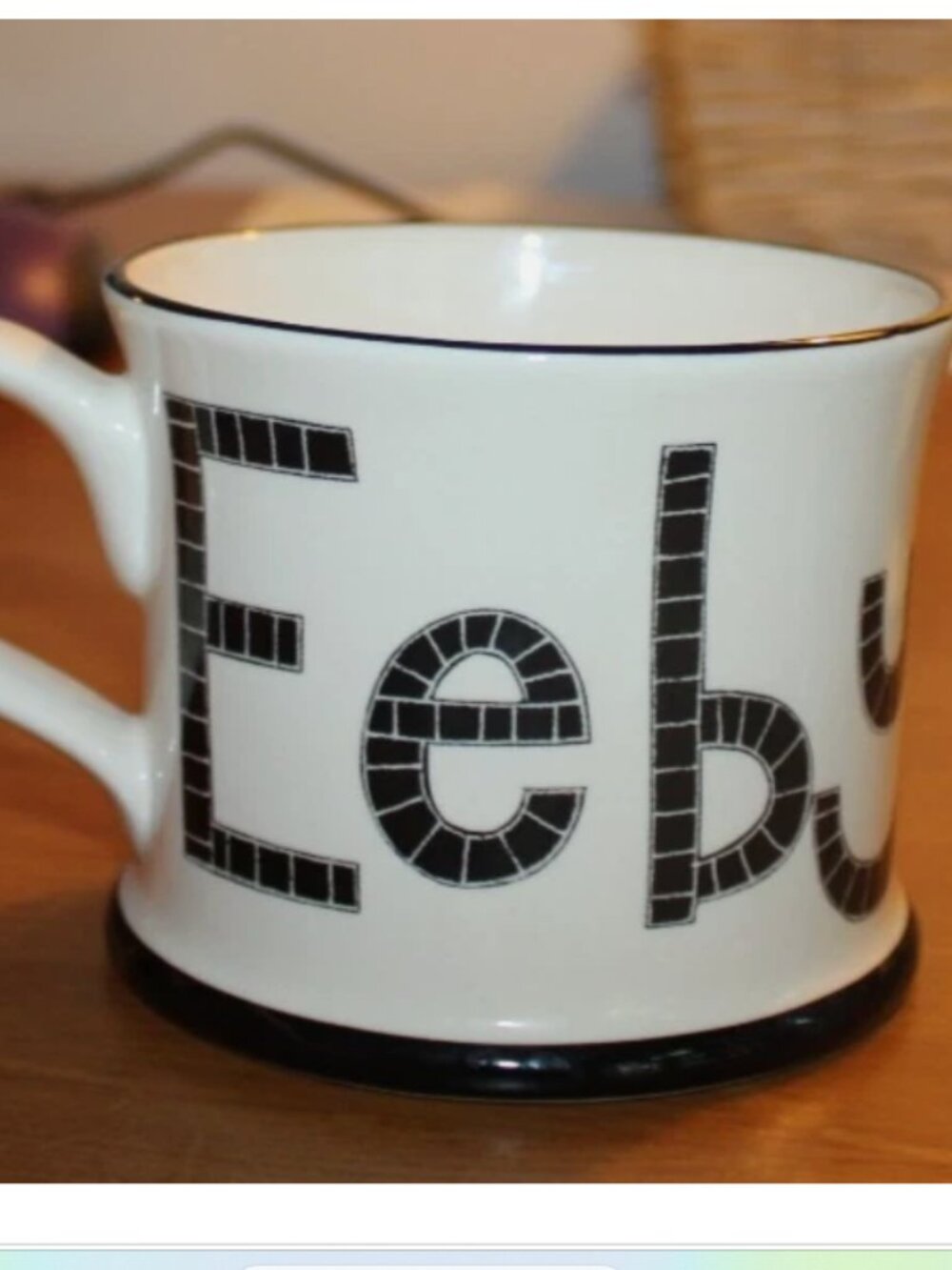 Moorland Pottery Yorkie Ware Mug Ee By Gum Staffordshire England Coffee Cup